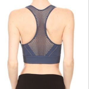 Amazing sport | BackMesh Sports Bra Crop Top